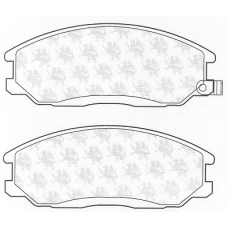 BP1245 QH Benelux Комплект тормозных колодок, дисковый тормоз