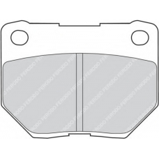 FDB1372 FERODO Комплект тормозных колодок, дисковый тормоз