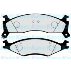 BP-4024 KAVO PARTS Комплект тормозных колодок, дисковый тормоз