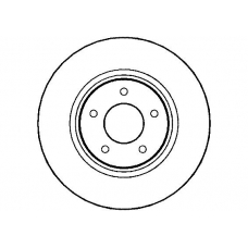 NBD771 NATIONAL Тормозной диск