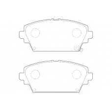 WBP23094B WAGNER LOCKHEED Комплект тормозных колодок, дисковый тормоз