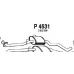 P4531 FENNO Средний глушитель выхлопных газов