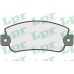 05P021 LPR Комплект тормозных колодок, дисковый тормоз