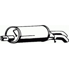 04.093 ASMET Глушитель выхлопных газов конечный