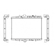 55346 NRF Радиатор, охлаждение двигателя