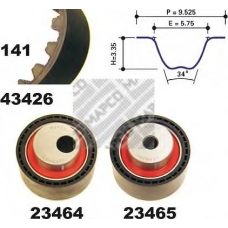 23426 MAPCO Комплект ремня грм