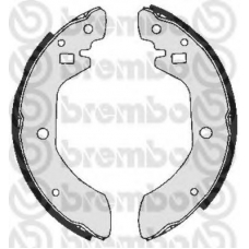 S 56 501 BREMBO Комплект тормозных колодок