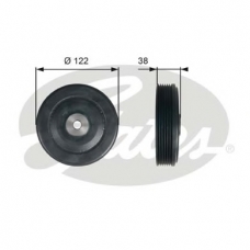 TVD1112 GATES Ременный шкив, коленчатый вал