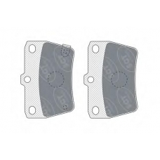 SP 309 SCT Комплект тормозных колодок, дисковый тормоз