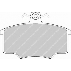 FDB175 FERODO Комплект тормозных колодок, дисковый тормоз
