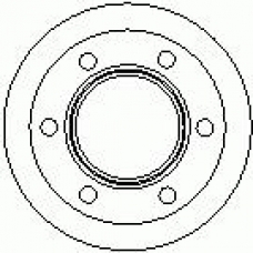 37550 KAWE Тормозной диск