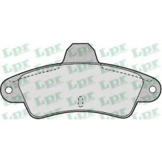05P870 LPR Комплект тормозных колодок, дисковый тормоз