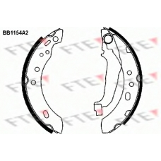 BB1154A2 FTE Комплект тормозных колодок