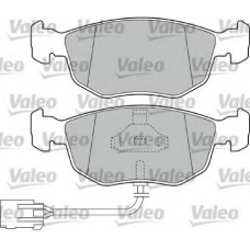 551794 VALEO Комплект тормозных колодок, дисковый тормоз