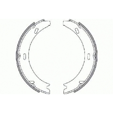 18492733552 S.b.s. Комплект тормозных колодок, стояночная тормозная с