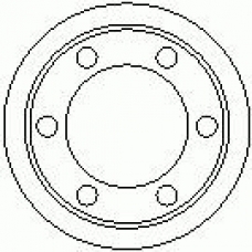 7D0063 KAWE Тормозной барабан