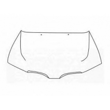 3319660 VAN WEZEL Капот двигателя