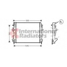 60432325 SCHLIECKMANN Радиатор, охлаждение двигателя