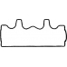 JP046 PAYEN Прокладка, крышка головки цилиндра