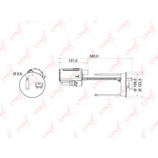 LF-976M LYNX Фильтр топл. nissan teane(j32)