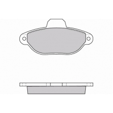 12-0600 E.T.F. Комплект тормозных колодок, дисковый тормоз