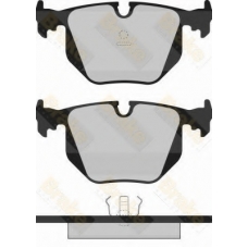 PA971 BRAKE ENGINEERING Комплект тормозных колодок, дисковый тормоз