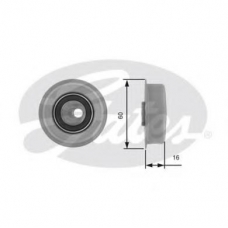 T41045 GATES Натяжной ролик, ремень грм