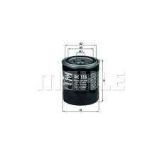 OC 115 MAHLE Масляный фильтр