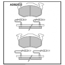 ADB2533 Allied Nippon Тормозные колодки