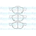 BP-2045 KAVO PARTS Комплект тормозных колодок, дисковый тормоз