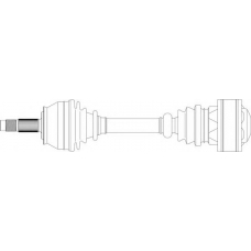 AR3090 General Ricambi Приводной вал