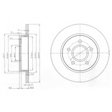 DP1010.11.0238 Dr!ve+ Тормозной диск