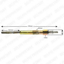 HDS387 DELPHI Свеча накаливания