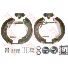 GSK1943 TRW Комплект тормозных колодок