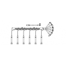 706/100 BREMI Комплект проводов зажигания