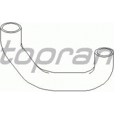 400 834 TOPRAN Шланг радиатора