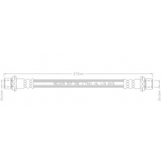 5976 REMKAFLEX Тормозной шланг