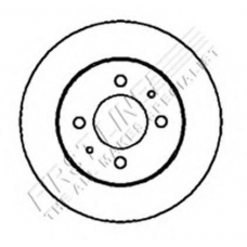 FBD1187 FIRST LINE Тормозной диск