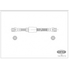 19036319 CORTECO Тормозной шланг