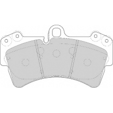 DBP391626 DURON Комплект тормозных колодок, дисковый тормоз