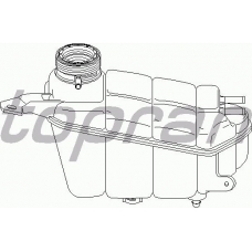 400 893 TOPRAN Компенсационный бак, охлаждающая жидкость