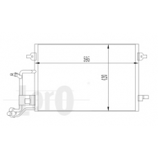 053-016-0012 LORO Конденсатор, кондиционер