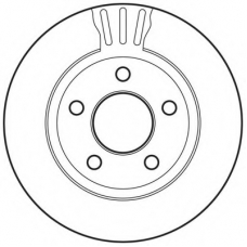 562802BC BENDIX Тормозной диск
