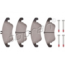 401 900 TOPRAN Комплект тормозных колодок, дисковый тормоз