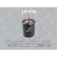 LF-118 LYNX Фильтр топливный