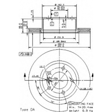 24946 E AP Тормозной диск