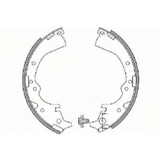 18492745426 S.b.s. Комплект тормозных колодок