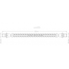 3099 REMKAFLEX Тормозной шланг