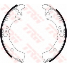 GS8452 TRW Комплект тормозных колодок