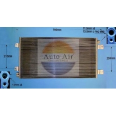 16-1371 AUTO AIR GLOUCESTER Конденсатор, кондиционер